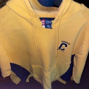 Ralph Lauren Chaps Vintage Yellow  & Navy Hoodie Men’s XL